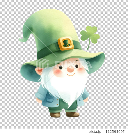 St Patrick day Leprechaun 112595095