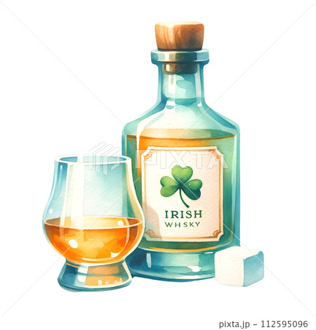 St Patrick day  whisky 112595096