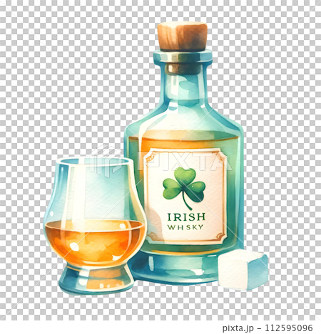 St Patrick day  whisky 112595096