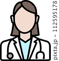icon of doctor 112595178