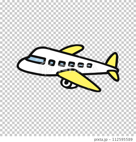 飛行機・乗り物 112595589