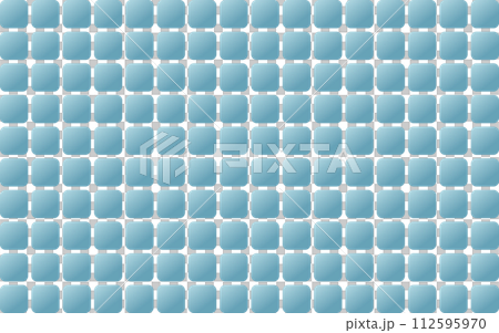 青色のタイルの背景 青色のタイルの背景 112595970