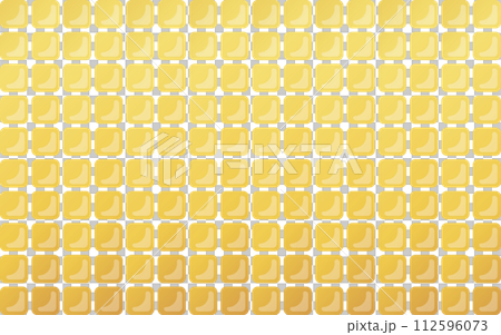 艶があって角が丸いゴールドのタイルの背景a 艶があって角が丸いゴールドのタイルの背景a 112596073