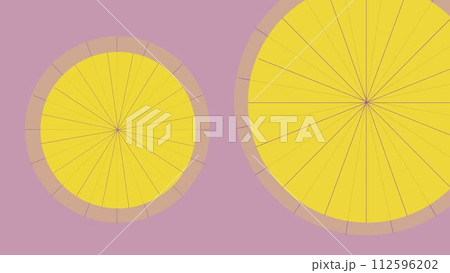 カラフルな傘のイラスト カラフルな傘のイラスト 112596202