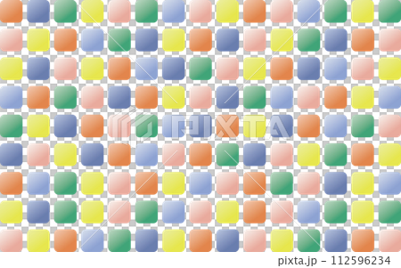 Matte pop colorful tile background 112596234
