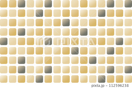 マットでポップなカラフルタイルの背景 茶系 マットでポップなカラフルタイルの背景 茶系 112596238