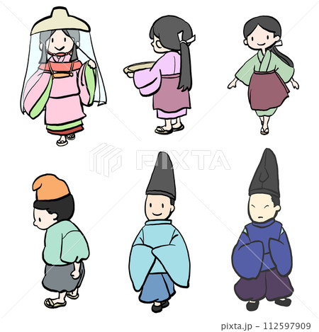 市井の人々（平安時代） 112597909