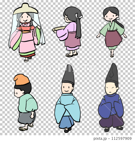 市井の人々（平安時代） 112597909