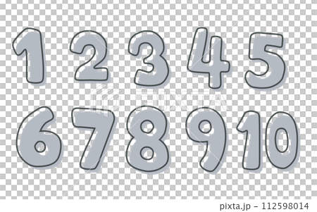 數位手寫風格的向量插圖 112598014