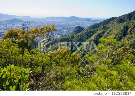 右田ヶ岳からの防府の風景 112598834