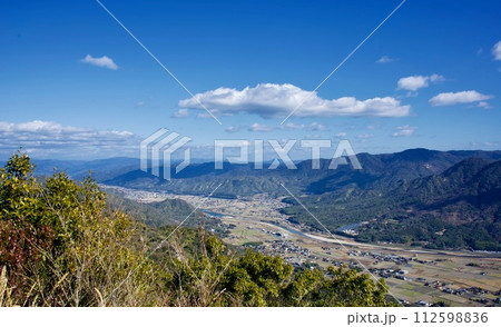 右田ヶ岳からの防府の風景 112598836