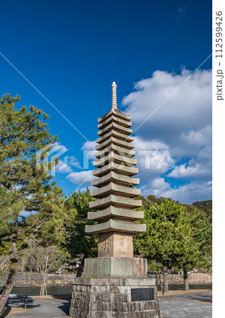 春の宇治公園塔の島 112599426