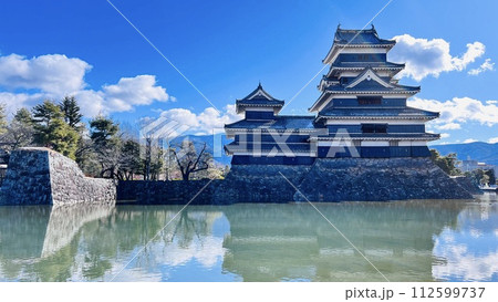 写真素材 国宝 松本城 【長野県】 写真素材 国宝 松本城 【長野県】 112599737