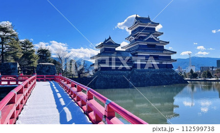 写真素材 国宝 松本城 【長野県】 写真素材 国宝 松本城 【長野県】 112599738