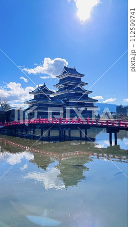 写真素材 国宝 松本城 【長野県】 写真素材 国宝 松本城 【長野県】 112599741