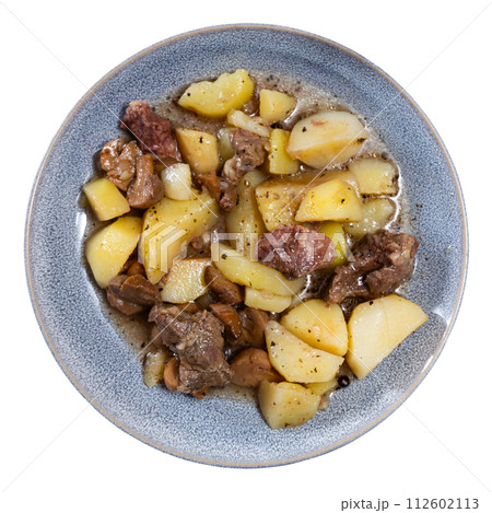 Beef stew with mushrooms and potatoes Beef stew with mushrooms and potatoes 112602113