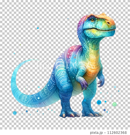 dinosaur isolated on white background 112602368