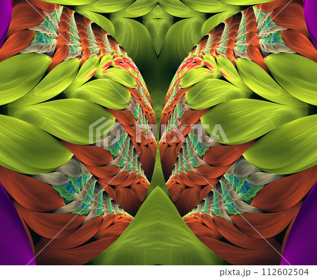 Computer generated abstract colorful fractal artwork Computer generated abstract colorful fractal artwork 112602504