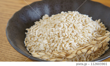 米麹と稲穂 米麹と稲穂 112603901
