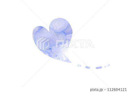 ハートのレター素材 112604121