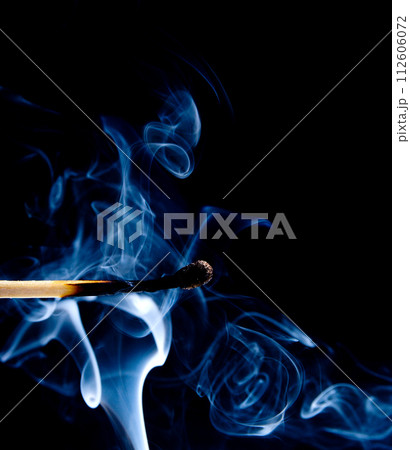 Smoke from a match that was just put out Smoke from a match that was just put out 112606072