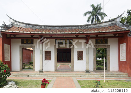 台湾・台南の孔子廟の外観 112606116