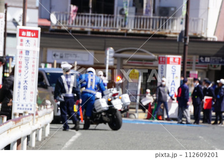 マラソン　イメージ　ボケ 112609201