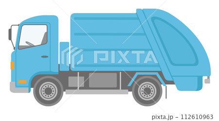 ごみ収集車 112610963