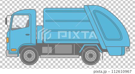 ごみ収集車 112610967