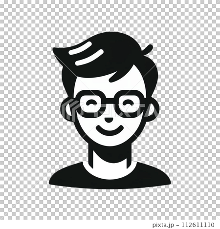 戴眼鏡的男生頭像 112611110