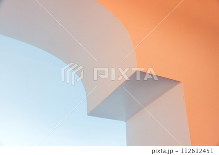 Abstract architecture photo, pillar capital 112612451