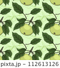 Seamless Background, Apples 112613126
