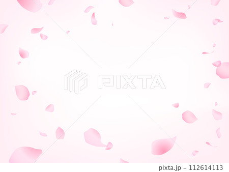 桜 桜吹雪 背景イラスト 桜 桜吹雪 背景イラスト 112614113