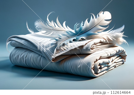 feathers and down thick blanket 112614664