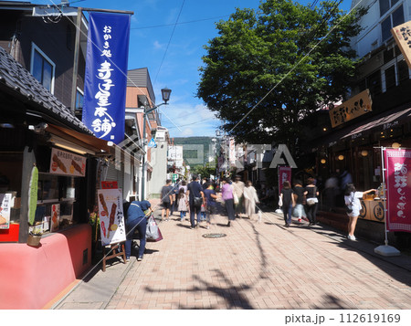 軽井沢　旧軽銀座の風景 112619169