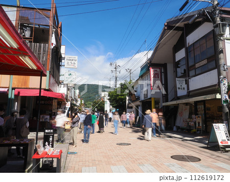 軽井沢 旧軽銀座の風景 軽井沢 旧軽銀座の風景 112619172