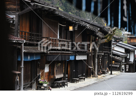 妻籠宿の風景 妻籠宿の風景 112619299
