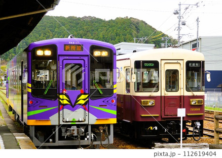 天竜浜名湖鉄道の風景 天竜二俣駅(レールバス気動車) 天竜浜名湖鉄道の風景 天竜二俣駅(レールバス気動車) 112619404