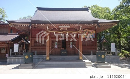 和樂備神社の拝殿 埼玉県蕨市 和樂備神社の拝殿 埼玉県蕨市 112620024