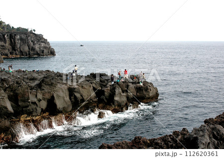城ケ崎の磯でメジナ釣り 112620361
