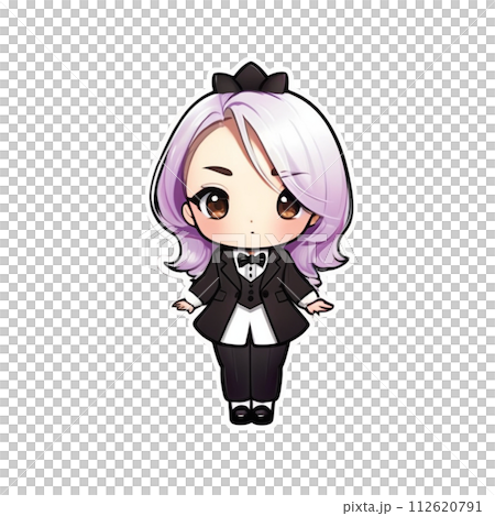 笑顔の可愛い女の子のイラスト 笑顔の可愛い女の子のイラスト 112620791