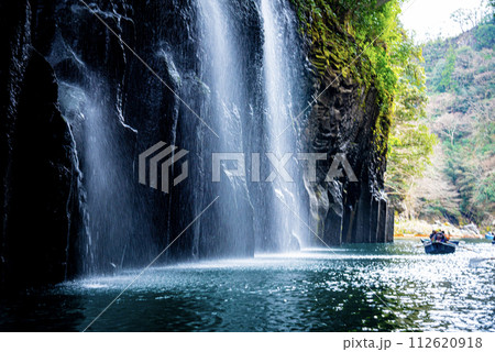 高千穂峡の真名井の滝 高千穂峡の真名井の滝 112620918