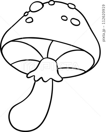 Retro groovy spring outline vibe cheerful elements hand drawing doodle 112620919