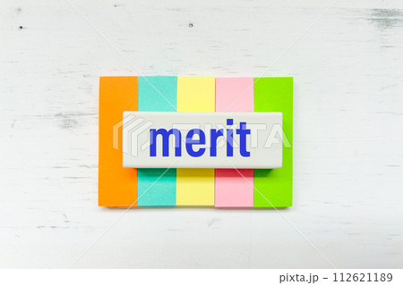 メリット merit メリット merit 112621189