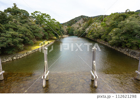 伊勢神宮の風景 島路川 伊勢神宮の風景 島路川 112621298