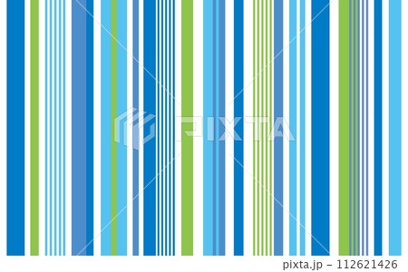 ストライプ　爽やか　夏イメージ 112621426