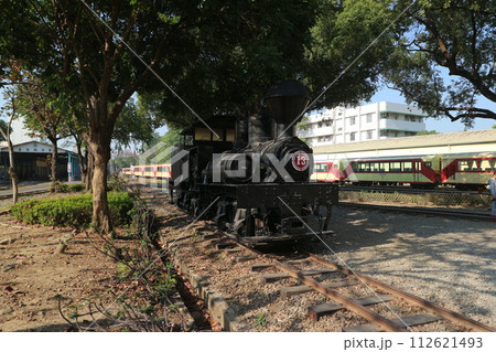 台湾　阿里山森林鉄路車庫園区のSL 112621493