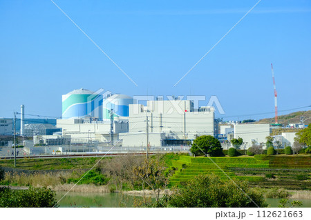 九州電力川内原子力発電所　展示館からの眺望 112621663