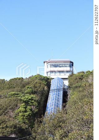 鳴門公園 エスカヒル鳴門展望台 エスカレーター（徳島県 大鳴門橋） 112622707