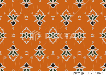 Ikat tribal Indian seamless pattern. Ethnic Aztec fabric carpet mandala ornament native boho chevron textile.Geometric African American oriental traditional vector illustrations. Embroidery style. Ikat tribal Indian seamless pattern. Ethnic Aztec fabric carpet mandala ornament native boho chevron textile.Geometric African American oriental traditional vector illustrations. Embroidery style. 112623873